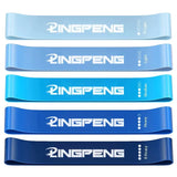 Different Resistance Bands Yoga Band Fitness Exercise Training Hip Tension Band Leg Squat Dance Elastic Loop Stretch Band