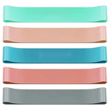 Different Resistance Bands Yoga Band Fitness Exercise Training Hip Tension Band Leg Squat Dance Elastic Loop Stretch Band