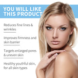 Copper Peptide Serum Anti Aging Fade Fine Lines Pore Shrinking Smoothing Firming Hydrating Hyaluronic Acid Moisturizing Essence