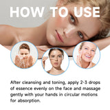 Copper Peptide Serum Anti Aging Fade Fine Lines Pore Shrinking Smoothing Firming Hydrating Hyaluronic Acid Moisturizing Essence