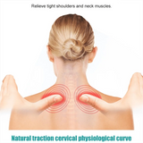 1pc Neck Massager Deep Kneading Relaxation Massager, Portable For Home And Travel