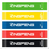 Different Resistance Bands Yoga Band Fitness Exercise Training Hip Tension Band Leg Squat Dance Elastic Loop Stretch Band