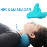 1pc Neck Massager Deep Kneading Relaxation Massager, Portable For Home And Travel